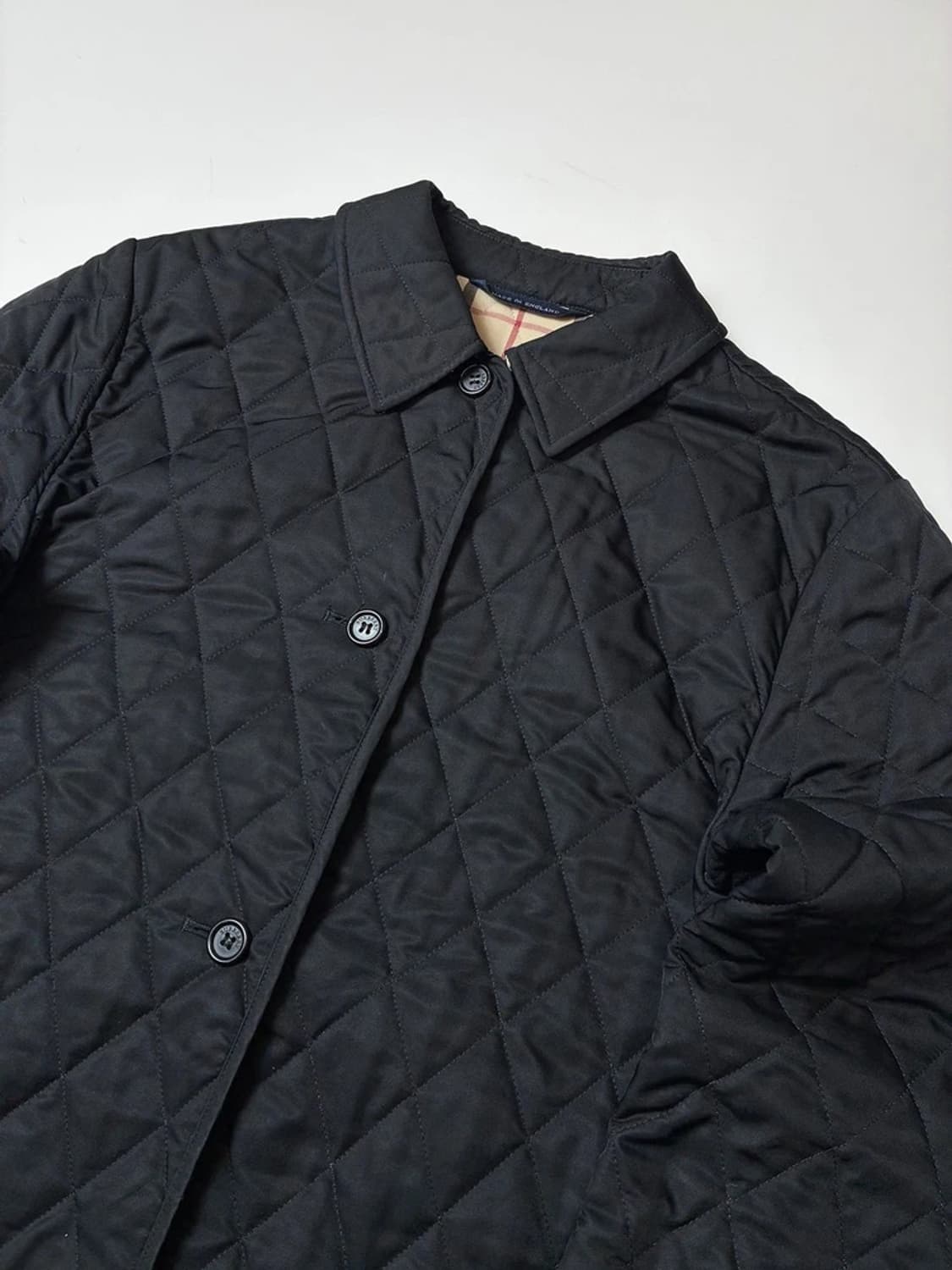 버버리 00's 체크 안감 퀼팅 자켓 PN8920 상품이미지2