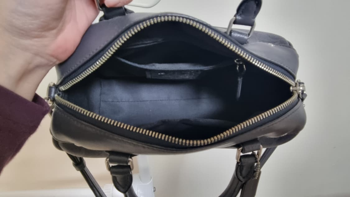 코치 시그니처 네이비 토트 크로스백  상품이미지7