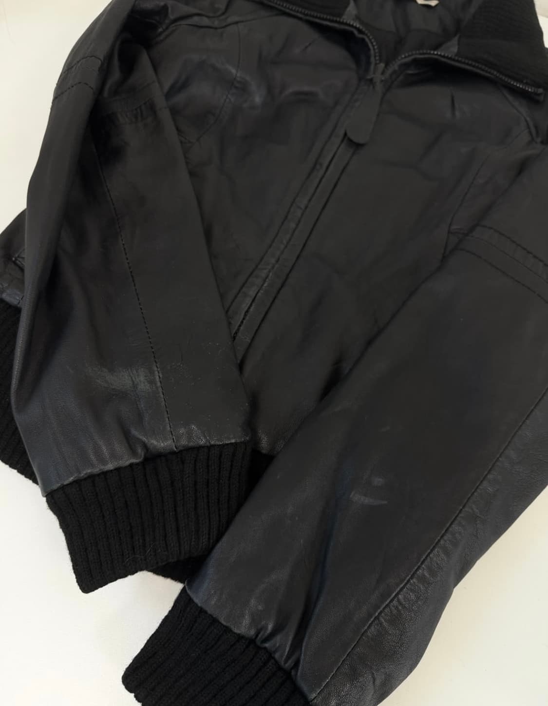 자라베이직 가죽자켓 상품이미지4