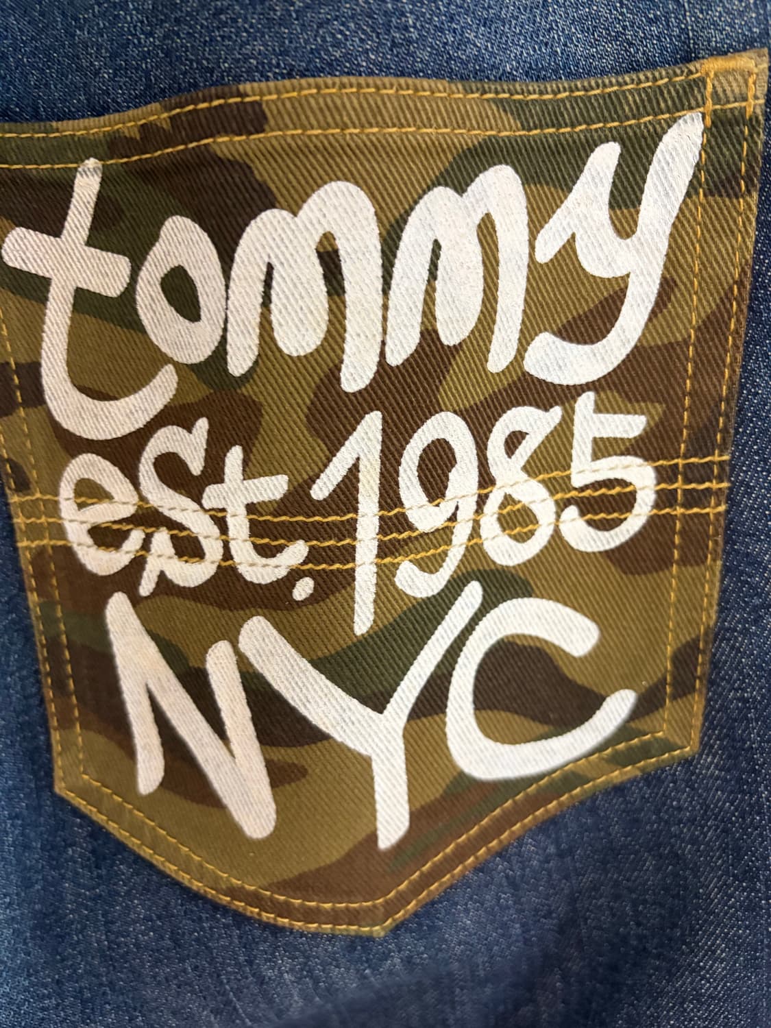 타미힐피거 데님 청바지 XL 상품이미지4