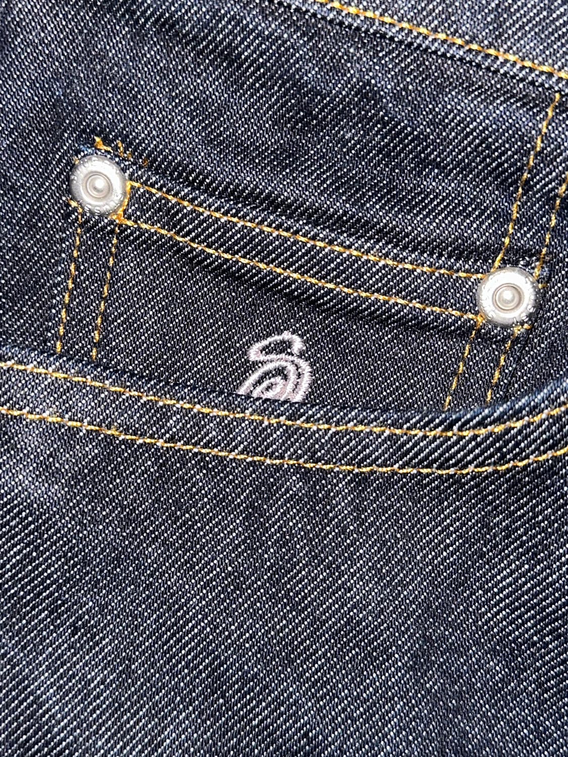 (새상품) 스투시 빅올진 린스드 인디고 34 상품이미지7