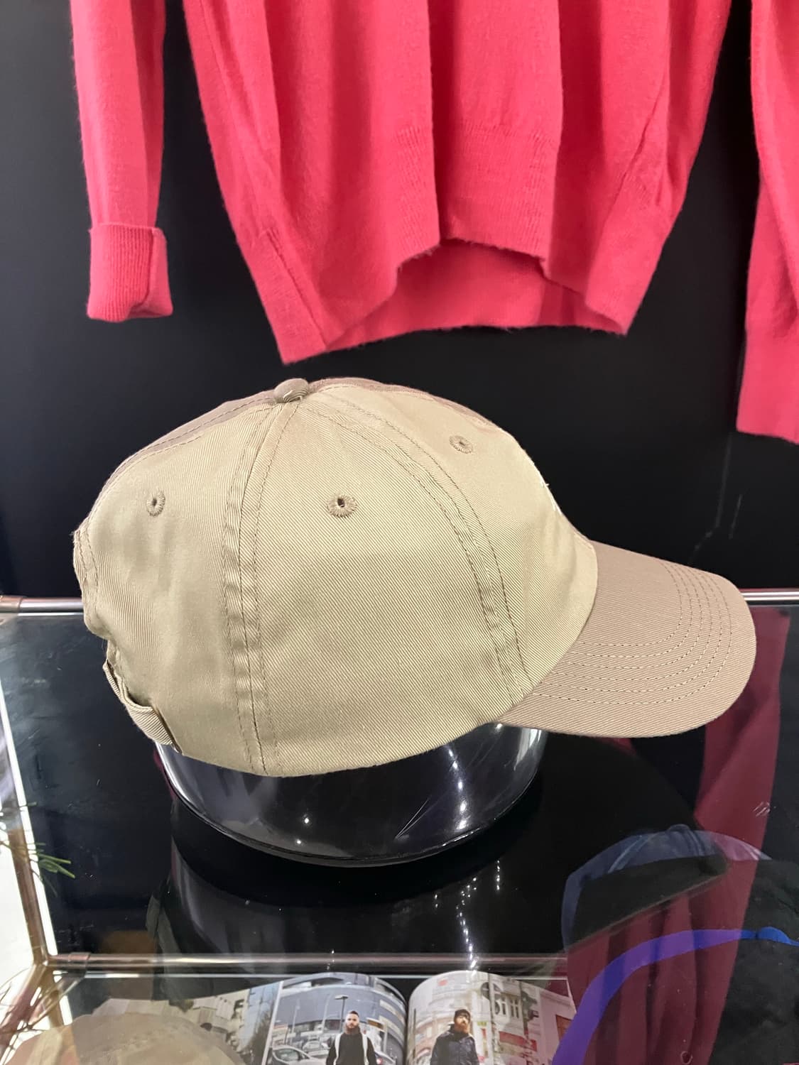 스투시 스탁 캔버스 로우 프로캡 라이트 볼캡 상품이미지4