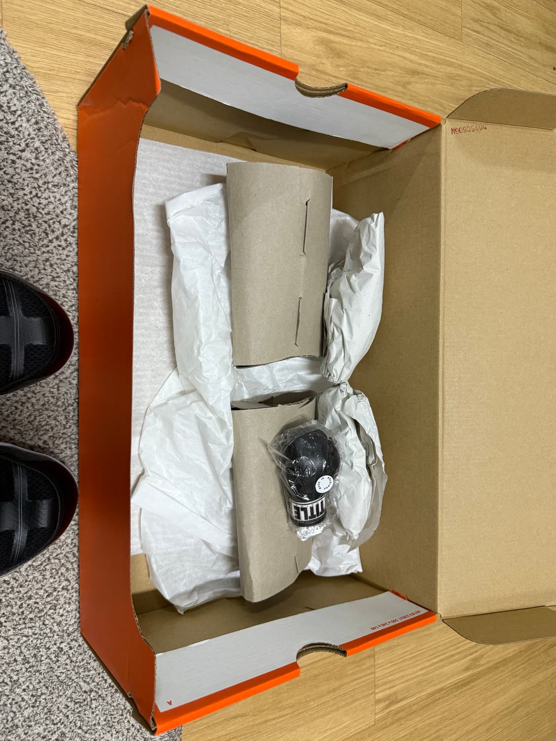 (280) 새상품 나이키 하이퍼KO 복싱화 블랙/실버 상품이미지5