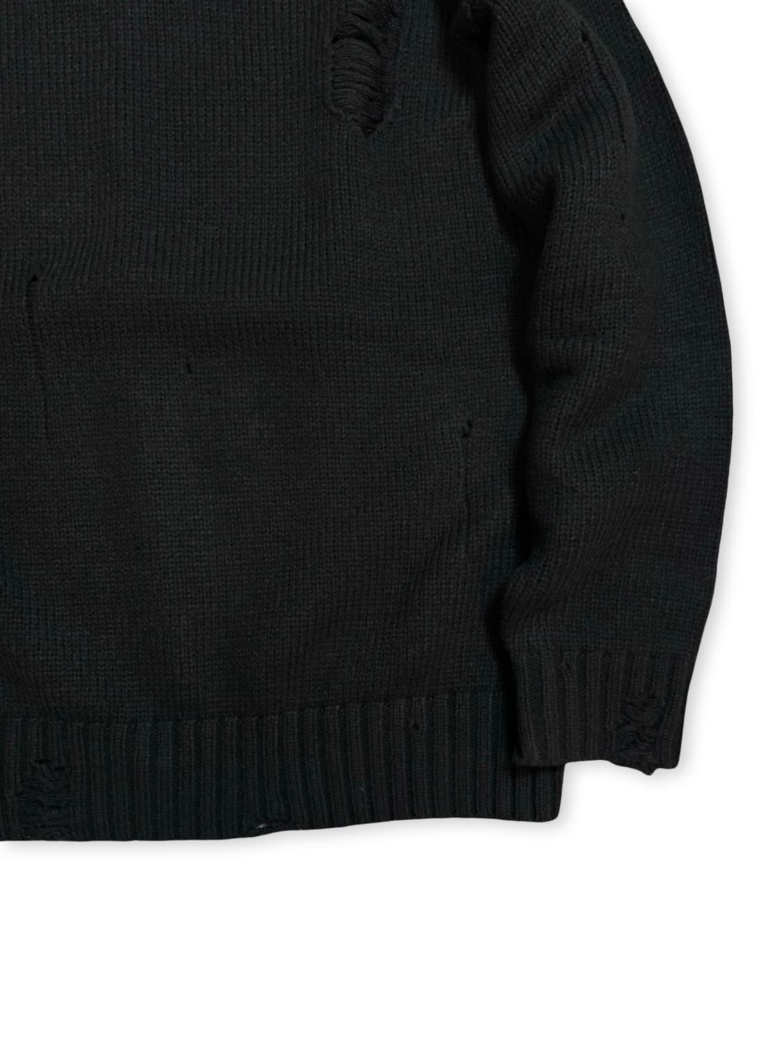 프릭스스토어 데미지 가공 니트 상품이미지4