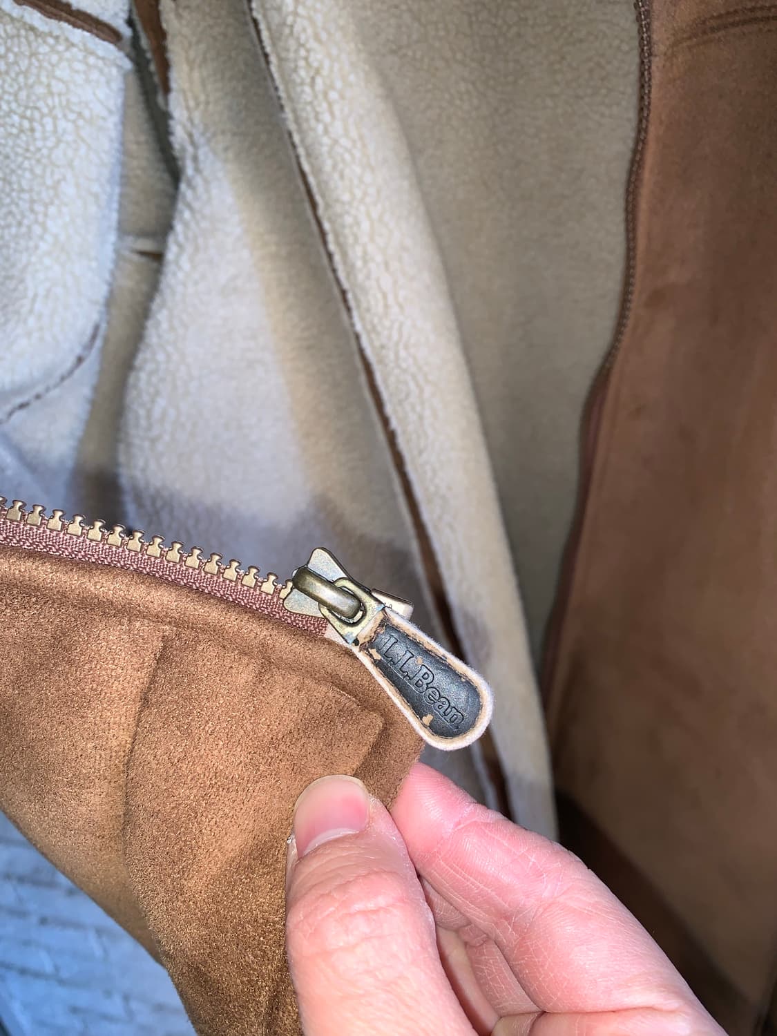 빈티지 엘엘빈 스웨이드 자켓 100  상품이미지7