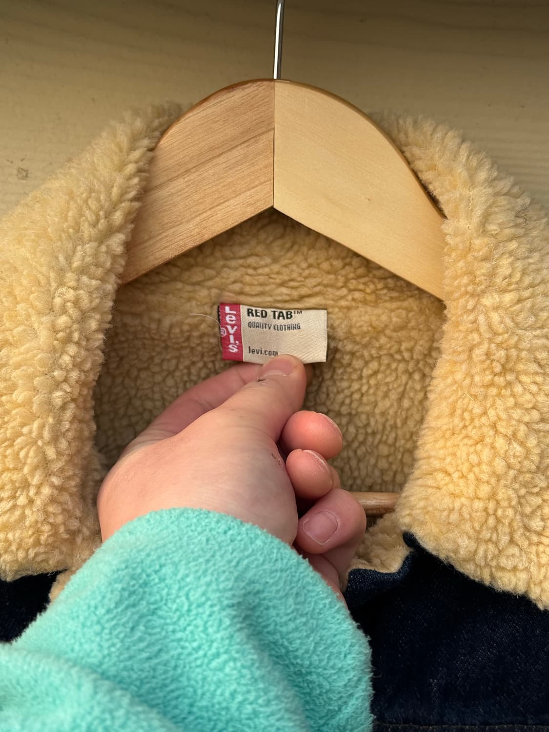 리바이스 Y2k 쉐르파 데님 자켓  상품이미지3