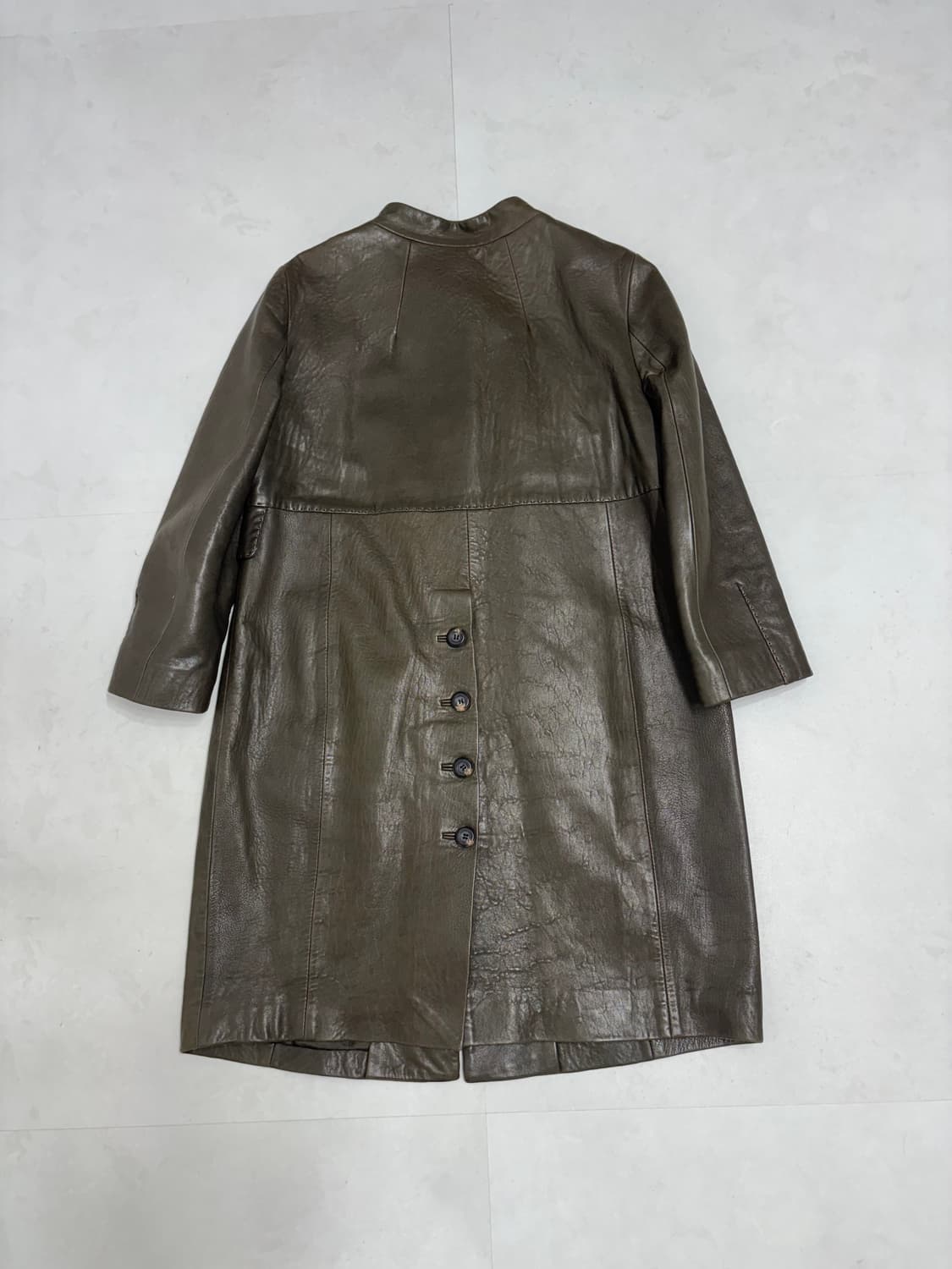 DEMIAN LAMBSKIN HALF COAT 상품이미지8