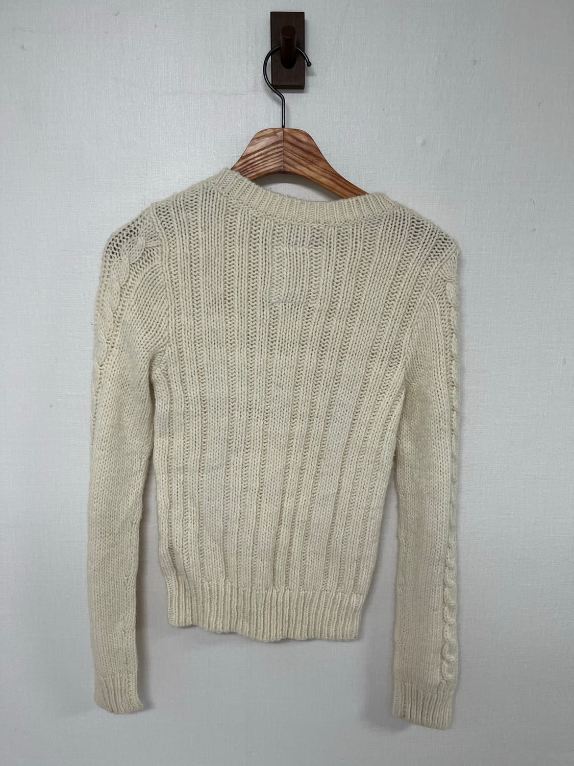 [S] 홀리스터 아이보리 니트 상품이미지2