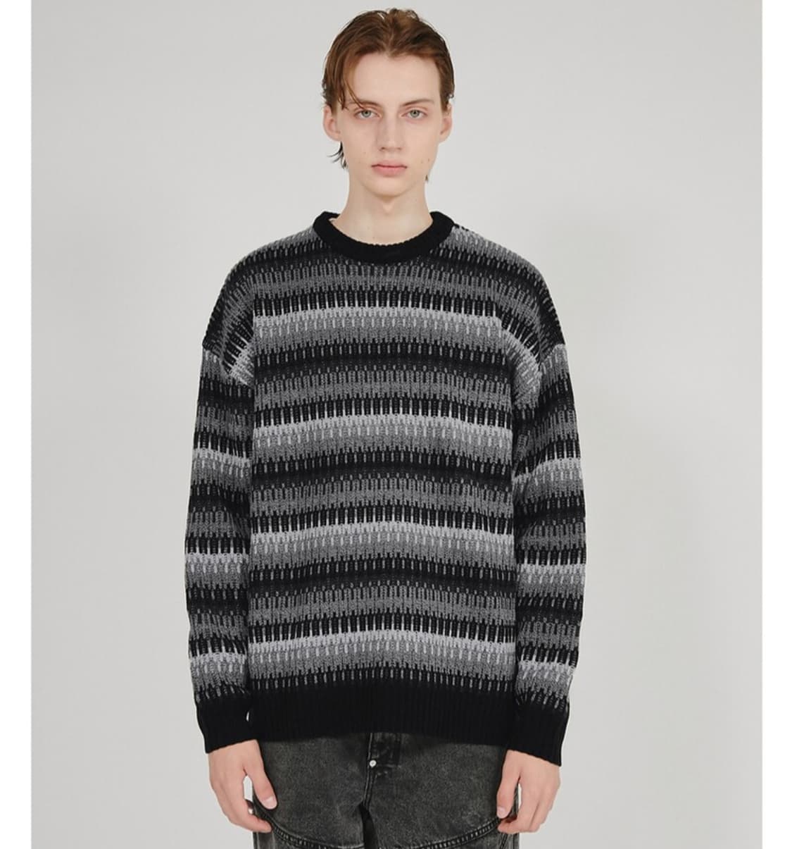 플레어업(FlareUp) 차콜믹스 니트 L 상품이미지9