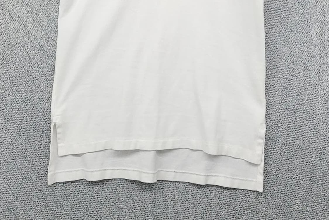 폴로 랄프로렌 화이트 로고 반팔 카라티 M 상품이미지4