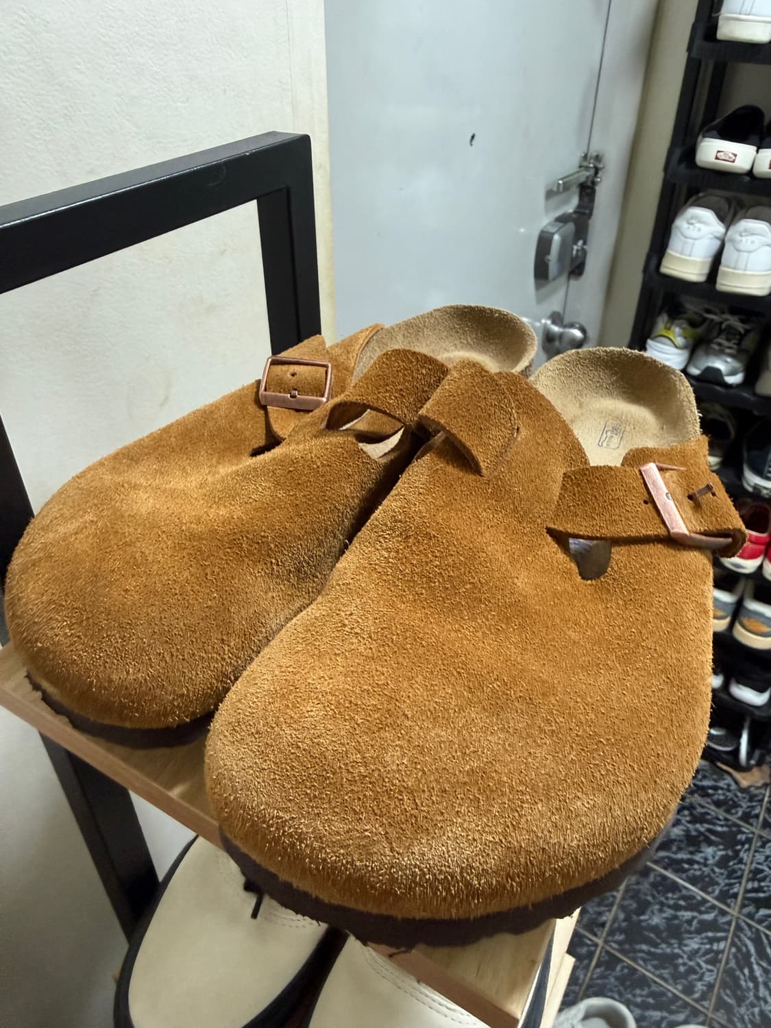 버켄스탁 소프트 풋베드 밍크 42size 상품이미지1