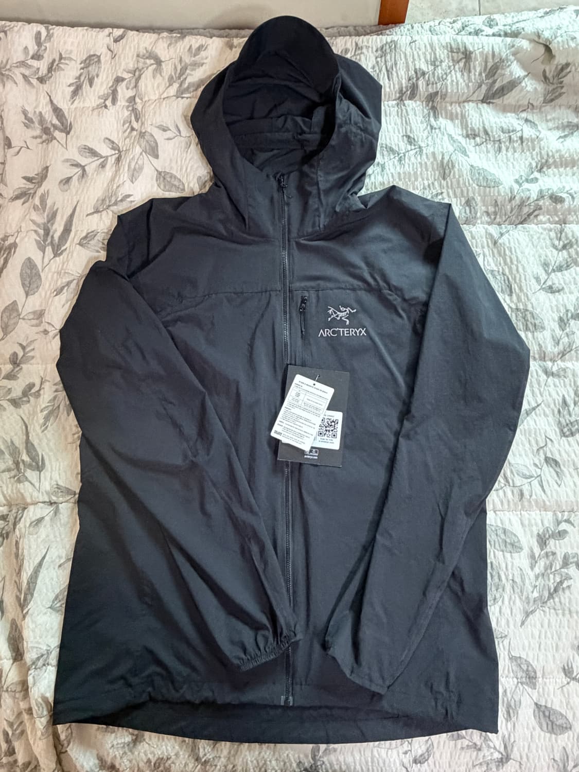 [M] 아크테릭스 스쿼미시  후디 후드 블랙 상품이미지1