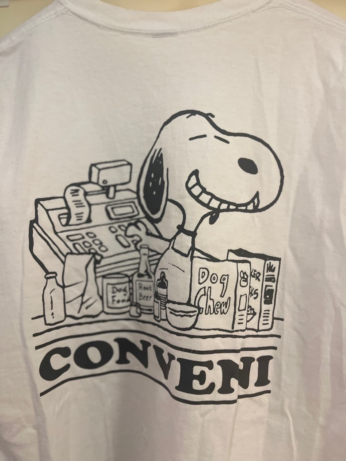 CONVENI X 스누피 그래픽 티셔츠 L 상품이미지7