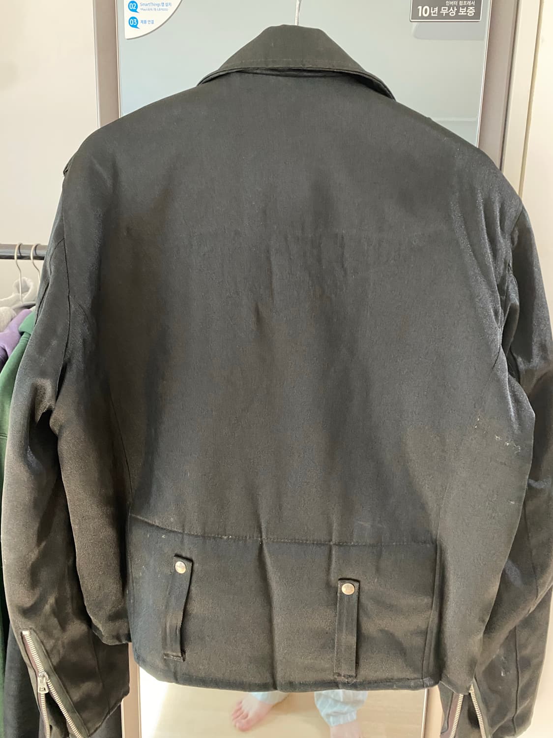 70s 할리데이비슨 나일론 모터사이클 자켓 상품이미지6