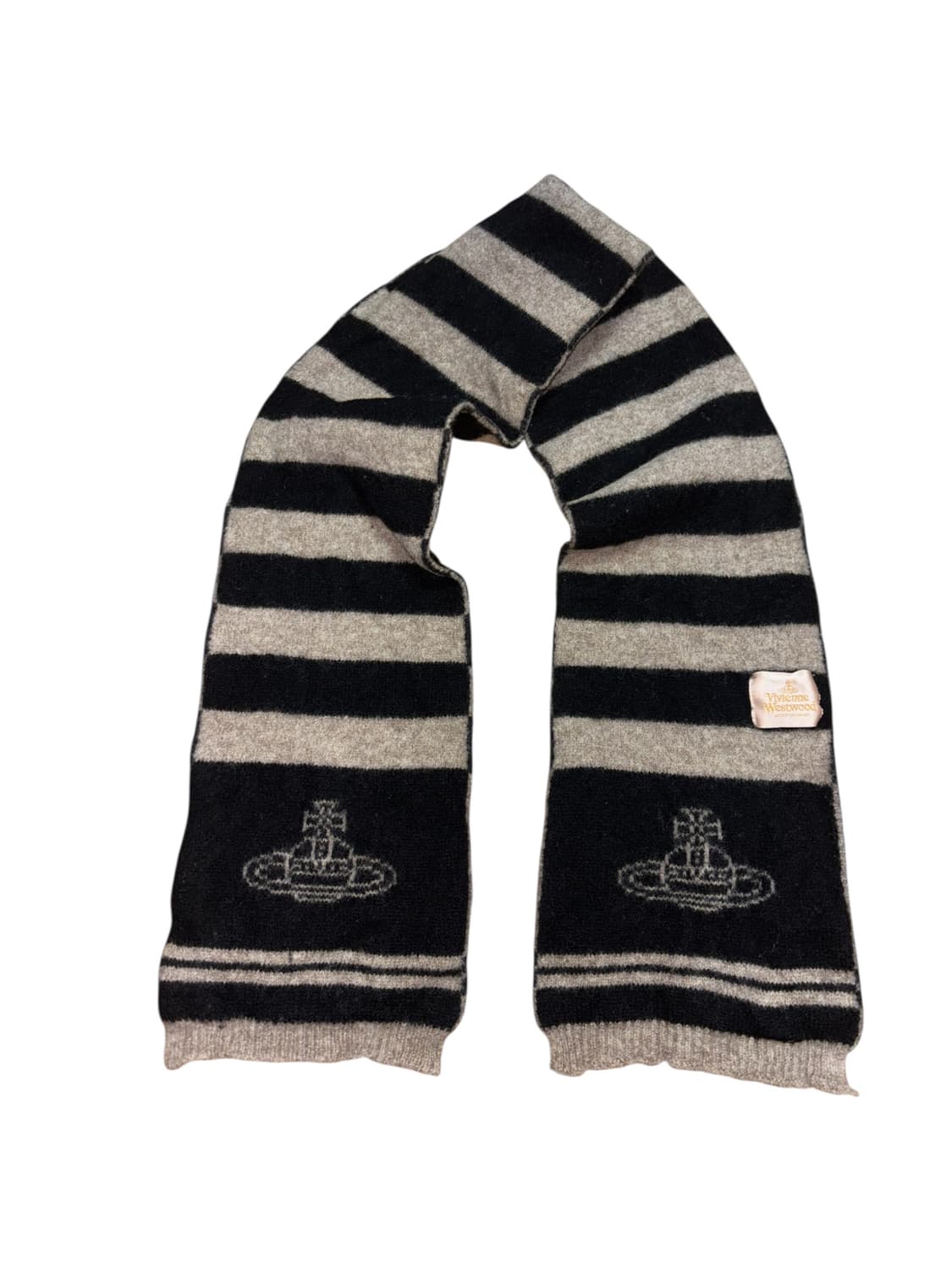 비비안웨스트우드 스트라이프 머플러 상품이미지3