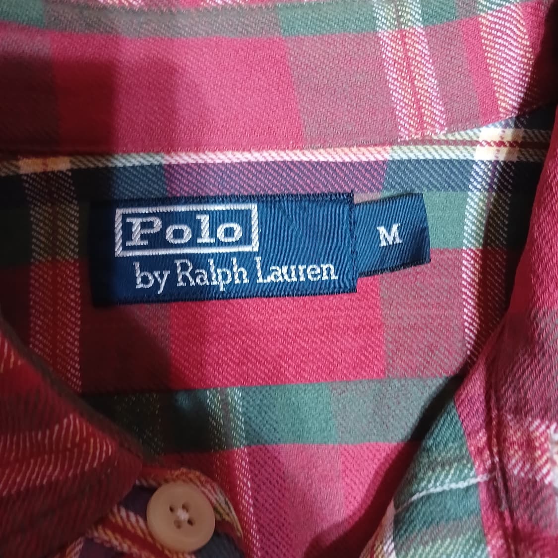 폴로 랄프로렌 타탄 체크 셔츠 상품이미지2