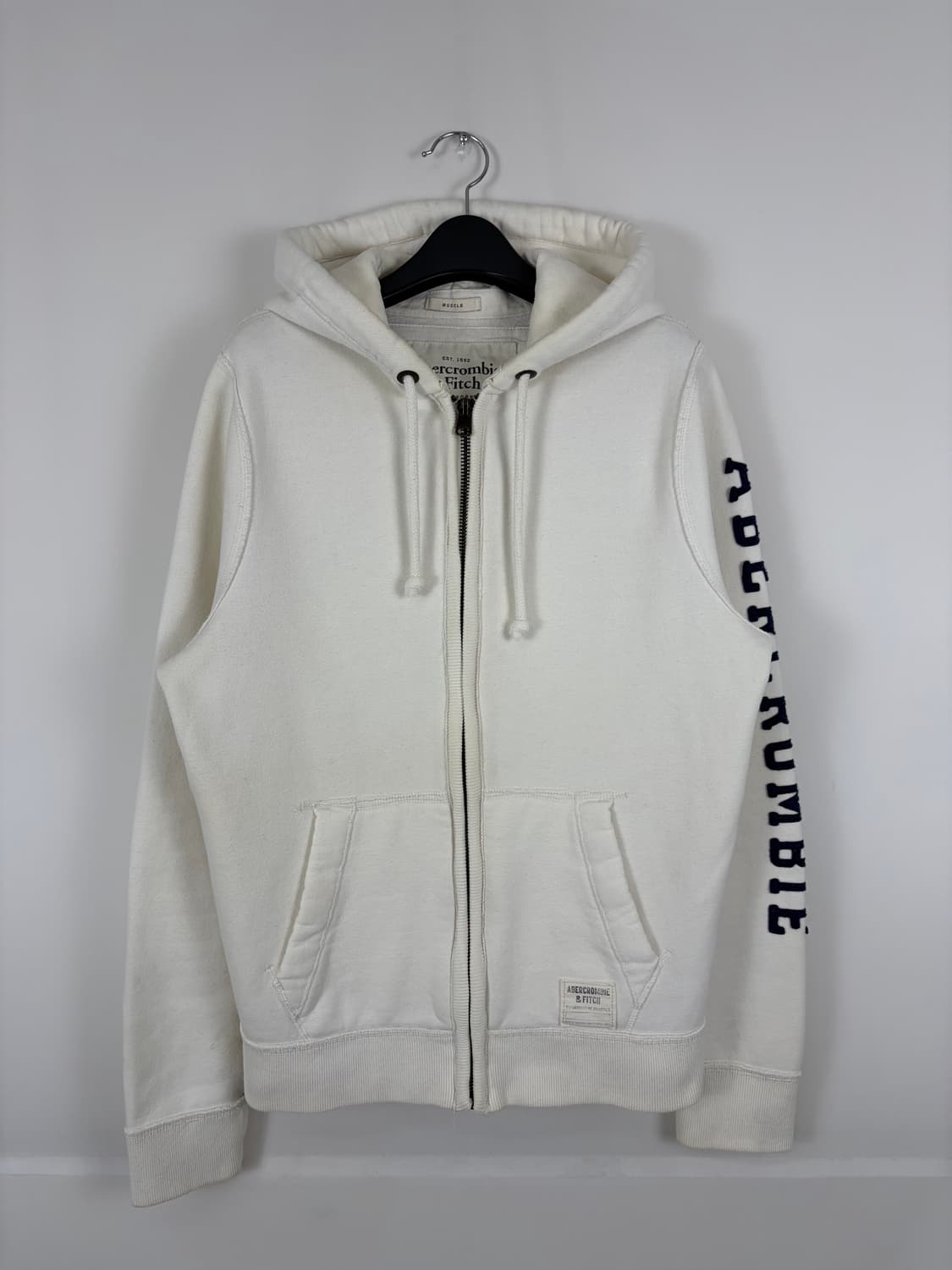 a129) 아베크롬비 사이드로고 후드집업 상품이미지2