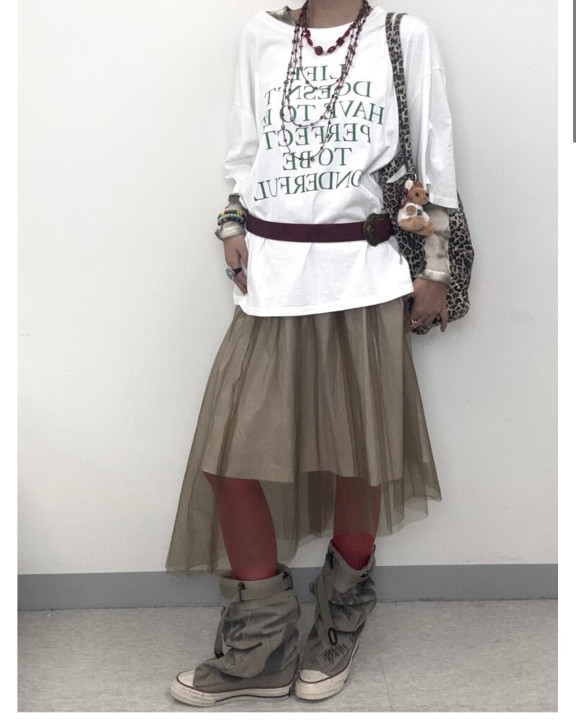 빈티지 레터링 티셔츠 상품이미지5