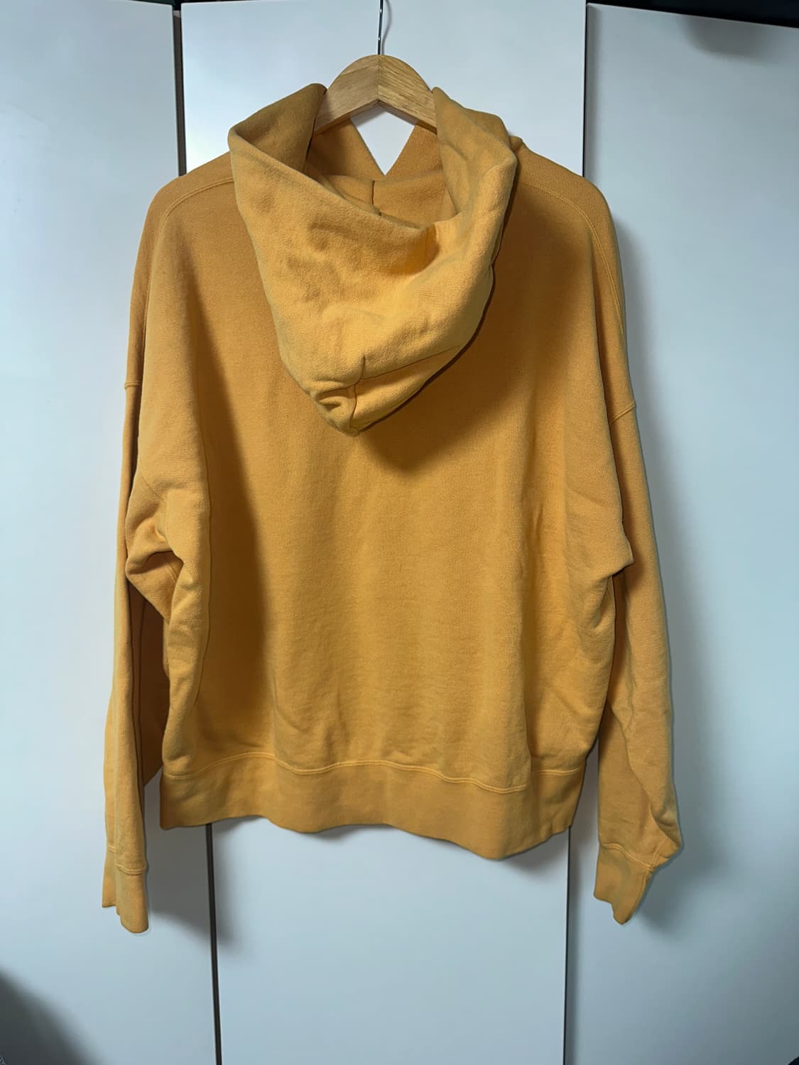visvim garment dyed yellow hoodie 상품이미지3