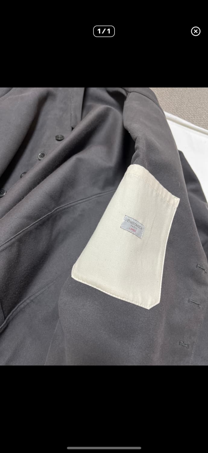 아나토미카 돌먼 자켓 몰스킨 그레이 L 상품이미지2