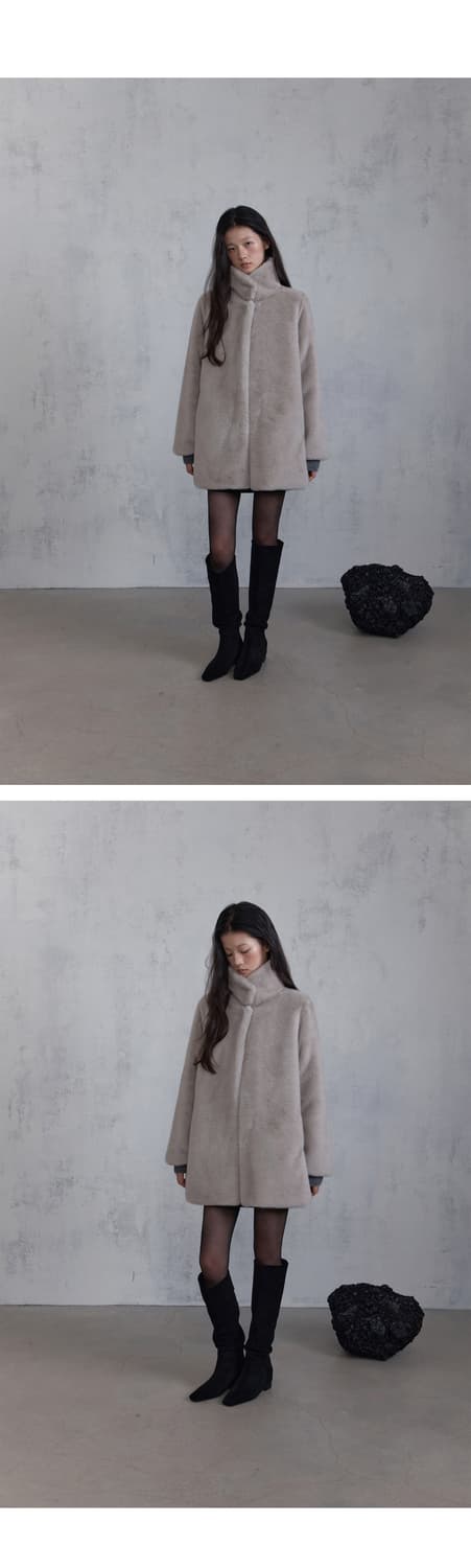 Ods eco fur 에코 퍼자켓 상품이미지3