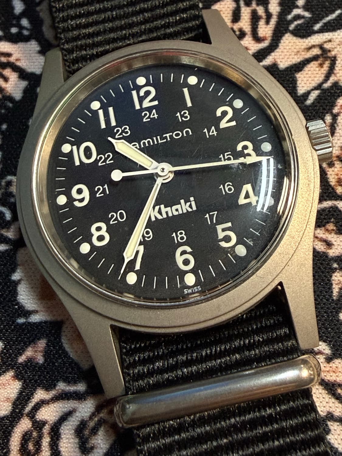 Hamilton 9415A 검판 수동 시계 상품이미지2