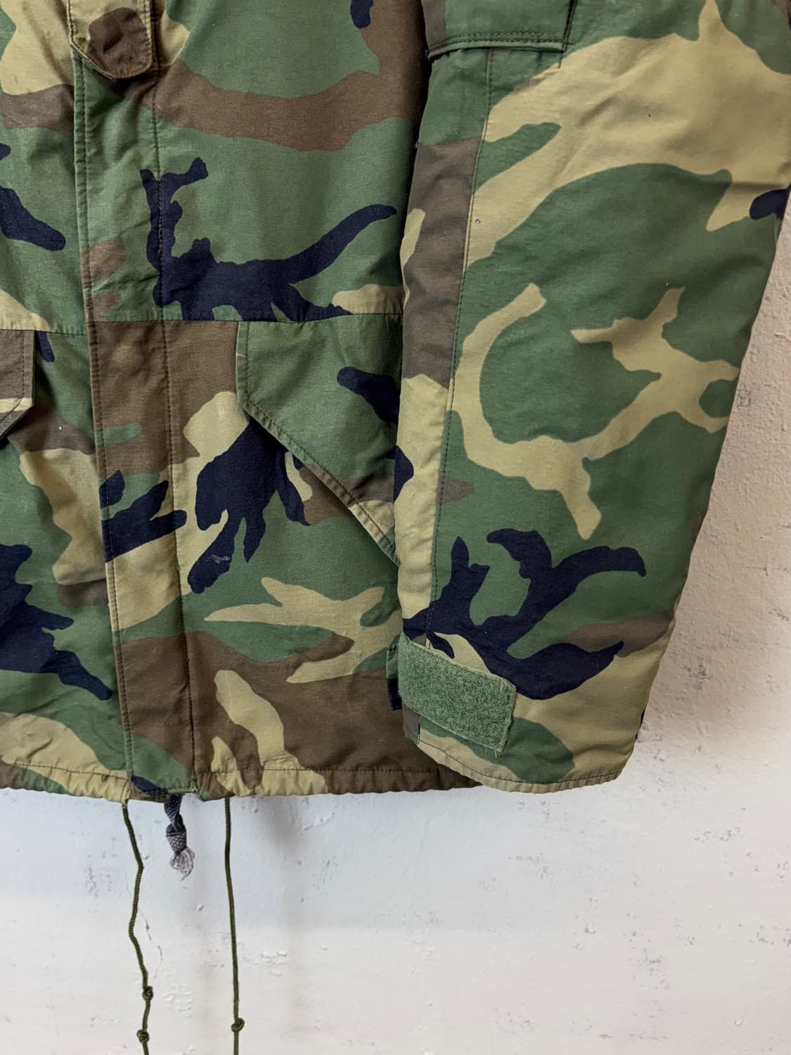 U.S. Army 밀리터리 우드랜드 고어텍스 자켓 상품이미지4