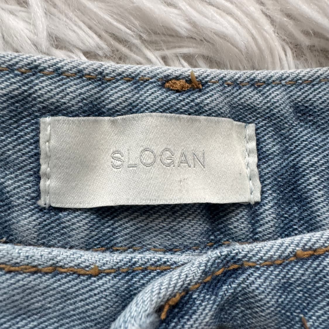 SLOGAN 일본빈티지 버뮤다 팬츠 보세 버뮤다팬츠 청반바지 XXL 35 상품이미지4