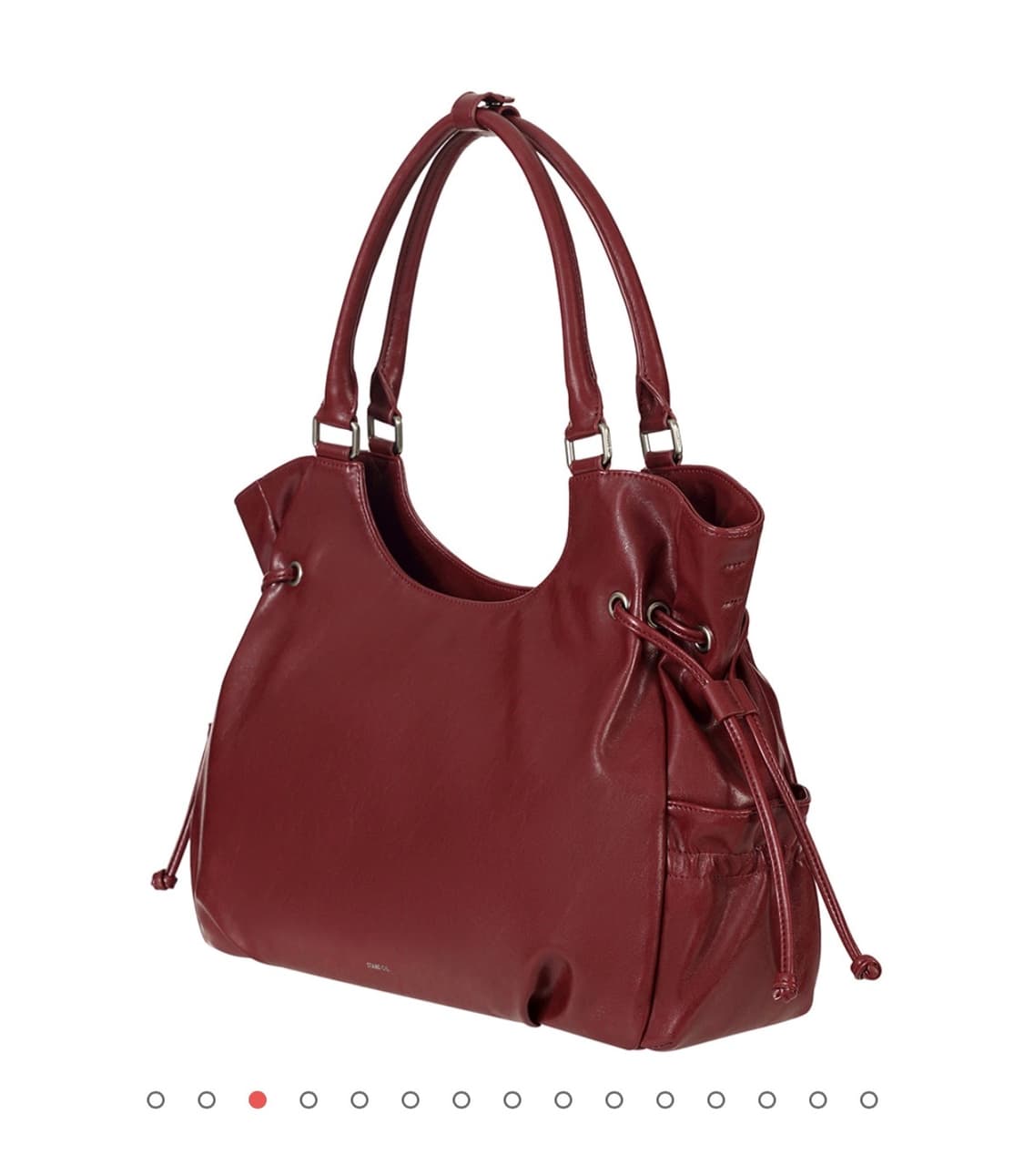 스탠드오일 브리지백 레드와인 토트백 상품이미지2