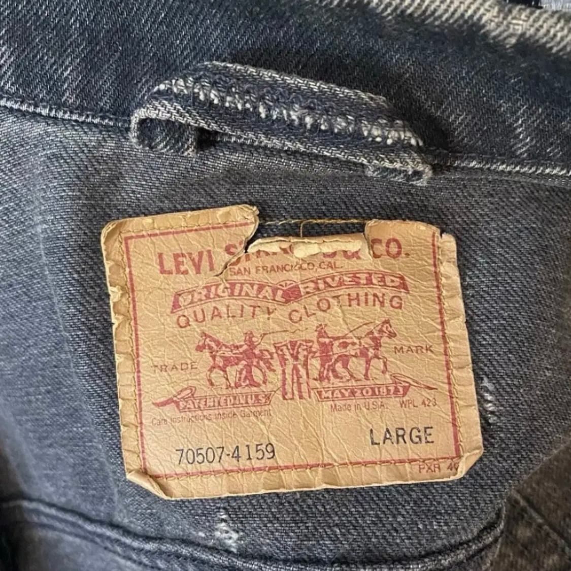 90s usa 리바이스 트러커 상품이미지3