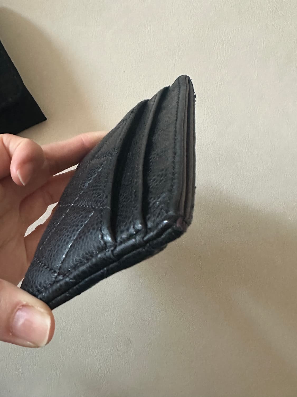 샤넬 캐비어 카드 지갑 상품이미지6