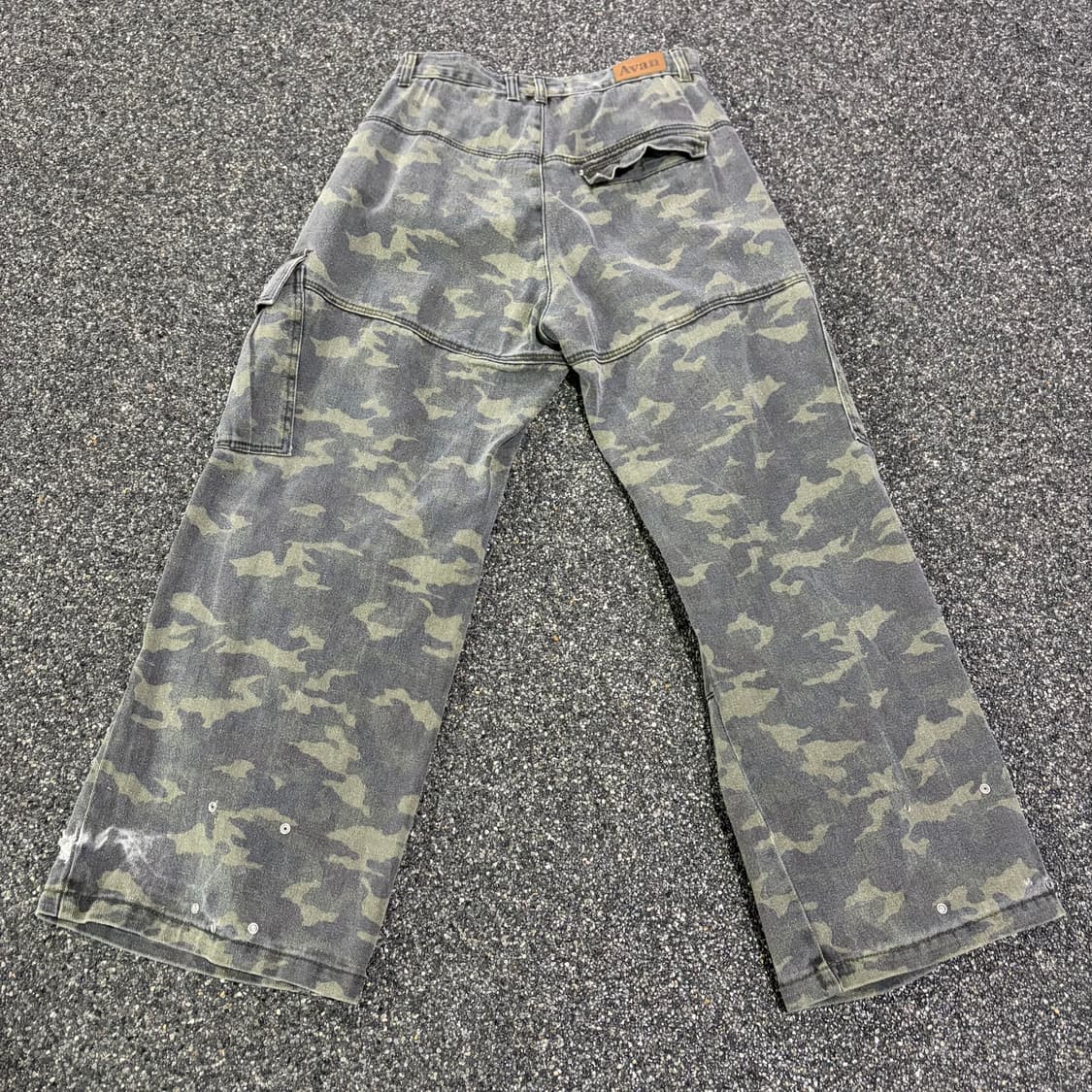 어반드레스 카모 와이드 카고 팬츠 B4091 상품이미지9