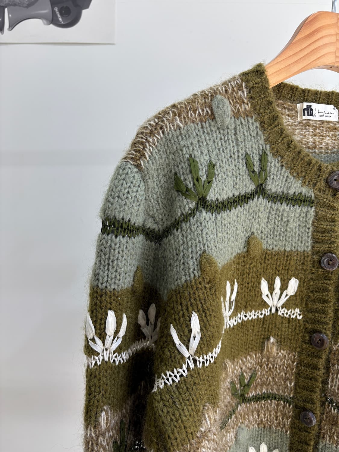 VINTAGE 니트가디건 상품이미지3