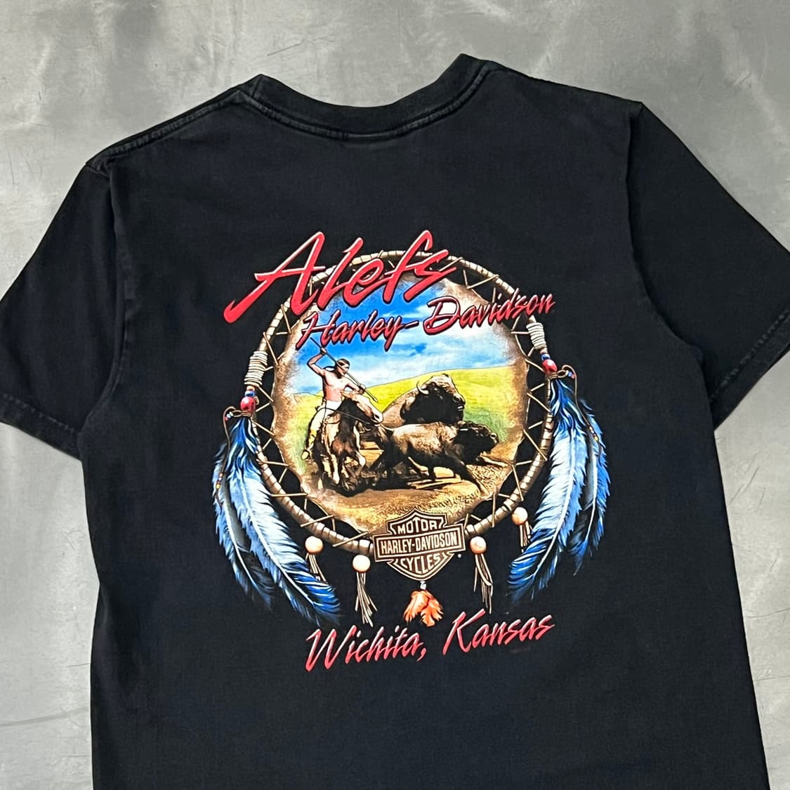  할리데이비슨 프린팅 반팔티 y15698 상품이미지4