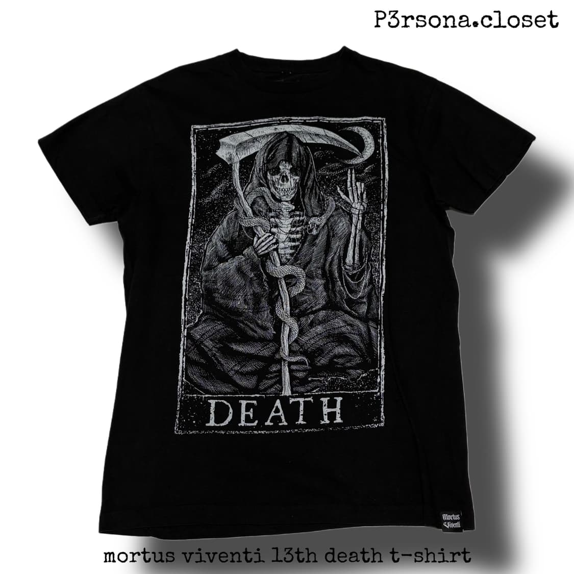 mortus viventi 13th death t-shirt 상품이미지1