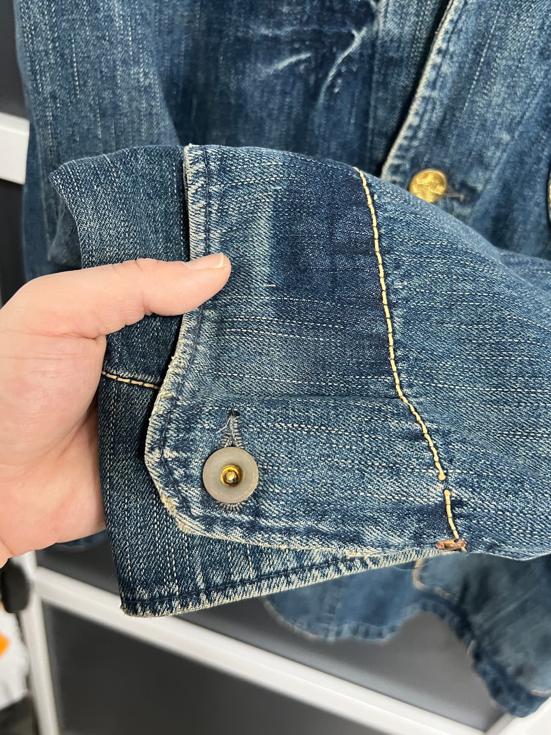 Levis 리바이스 레드룹 제팬 데드스탁 데님 자켓 상품이미지7