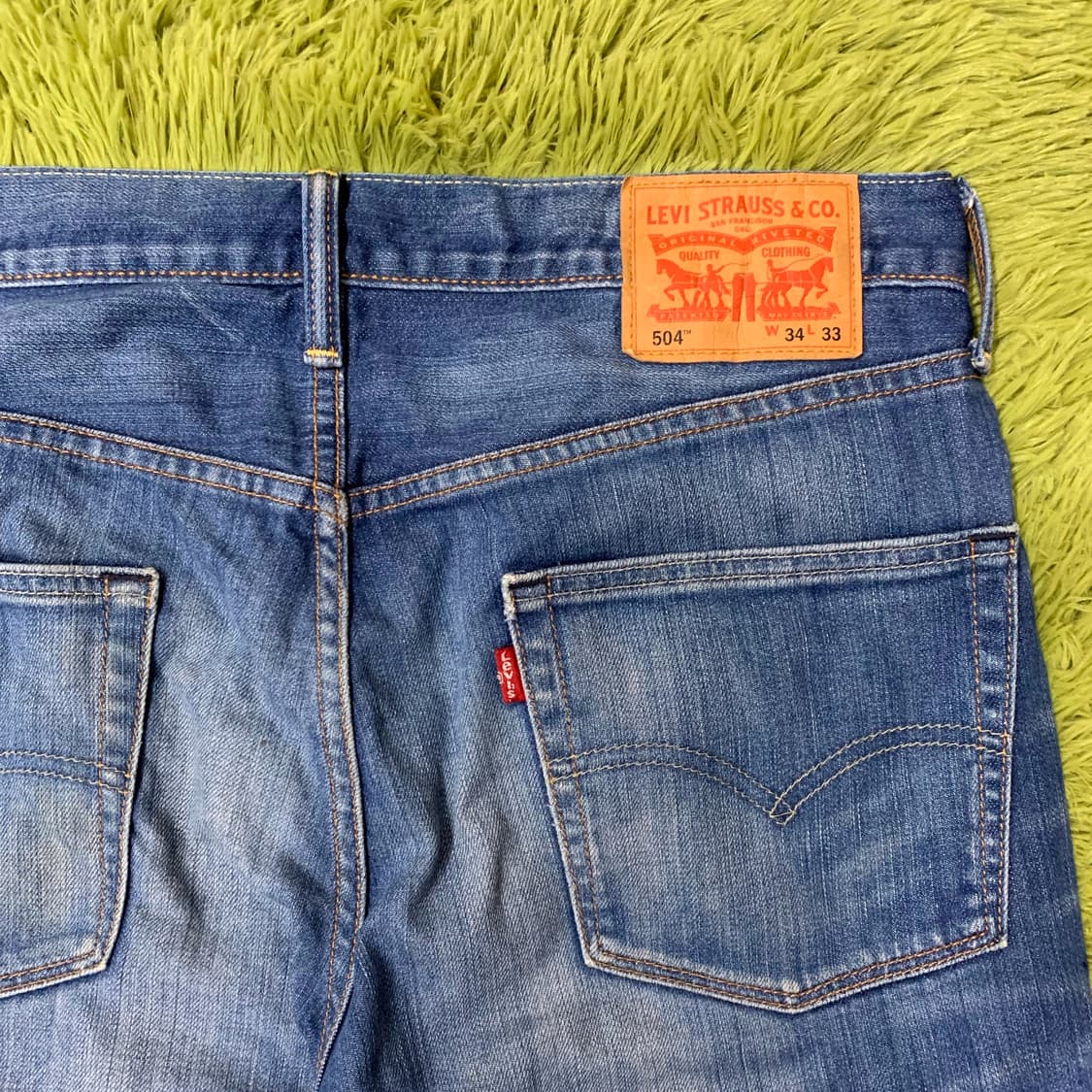 [36] 리바이스 504 스트레이트핏 데님팬츠 00504-0284 상품이미지1