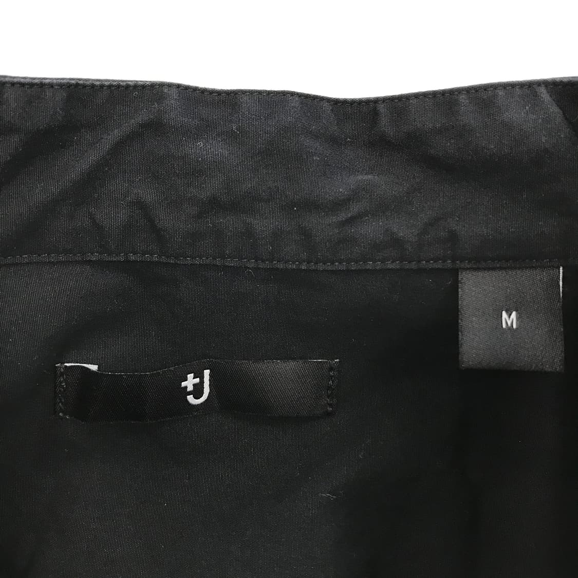 유니클로 질샌더 수피마 코튼 셔츠 블랙 [M] 상품이미지4