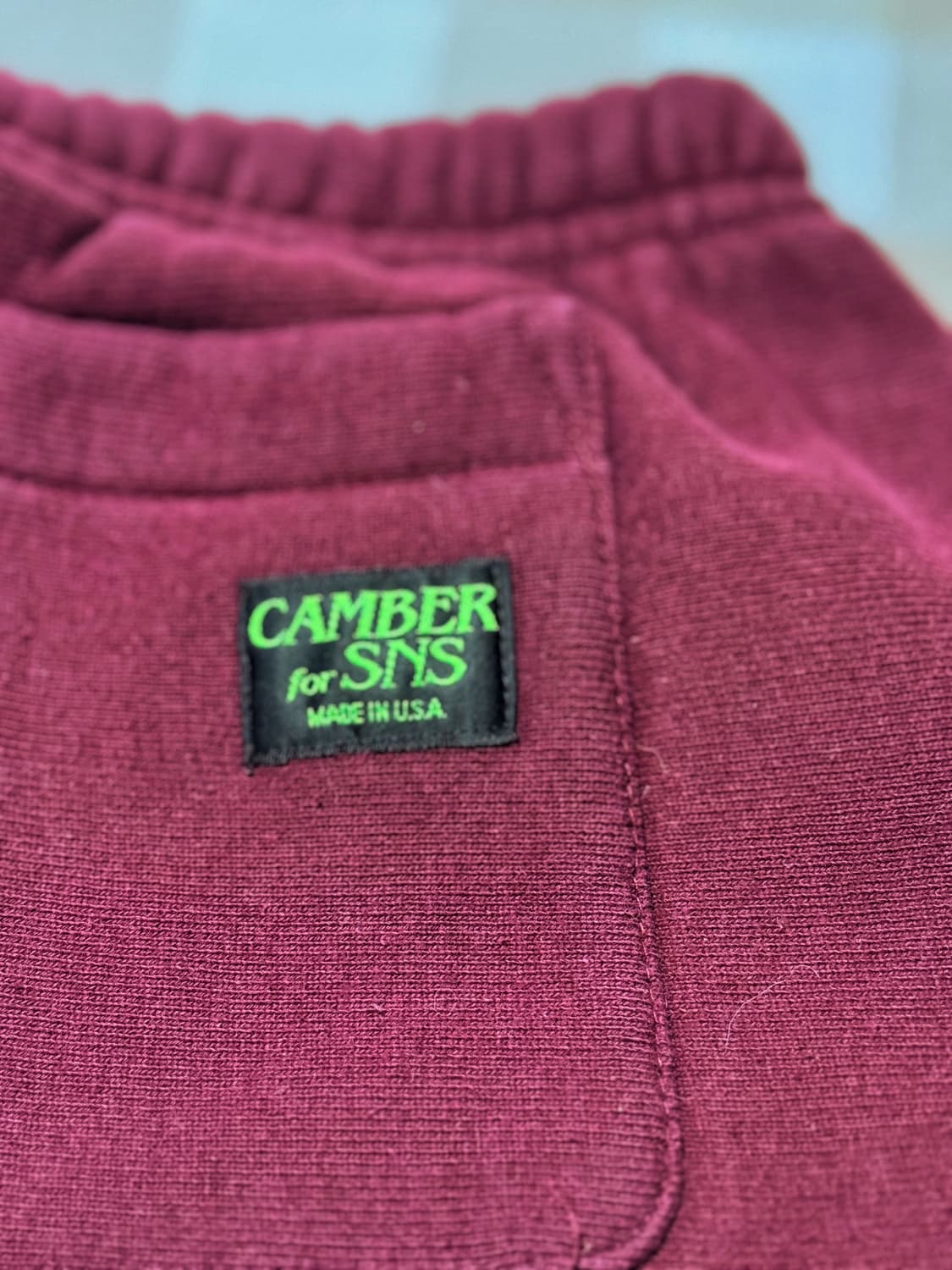 <made in USA🇺🇸> Camber 캠버 스웻 팬츠 버건디 상품이미지3