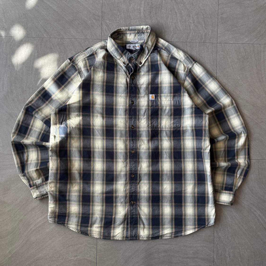 칼하트 오리지널 체크 긴팔 셔츠 상품이미지1