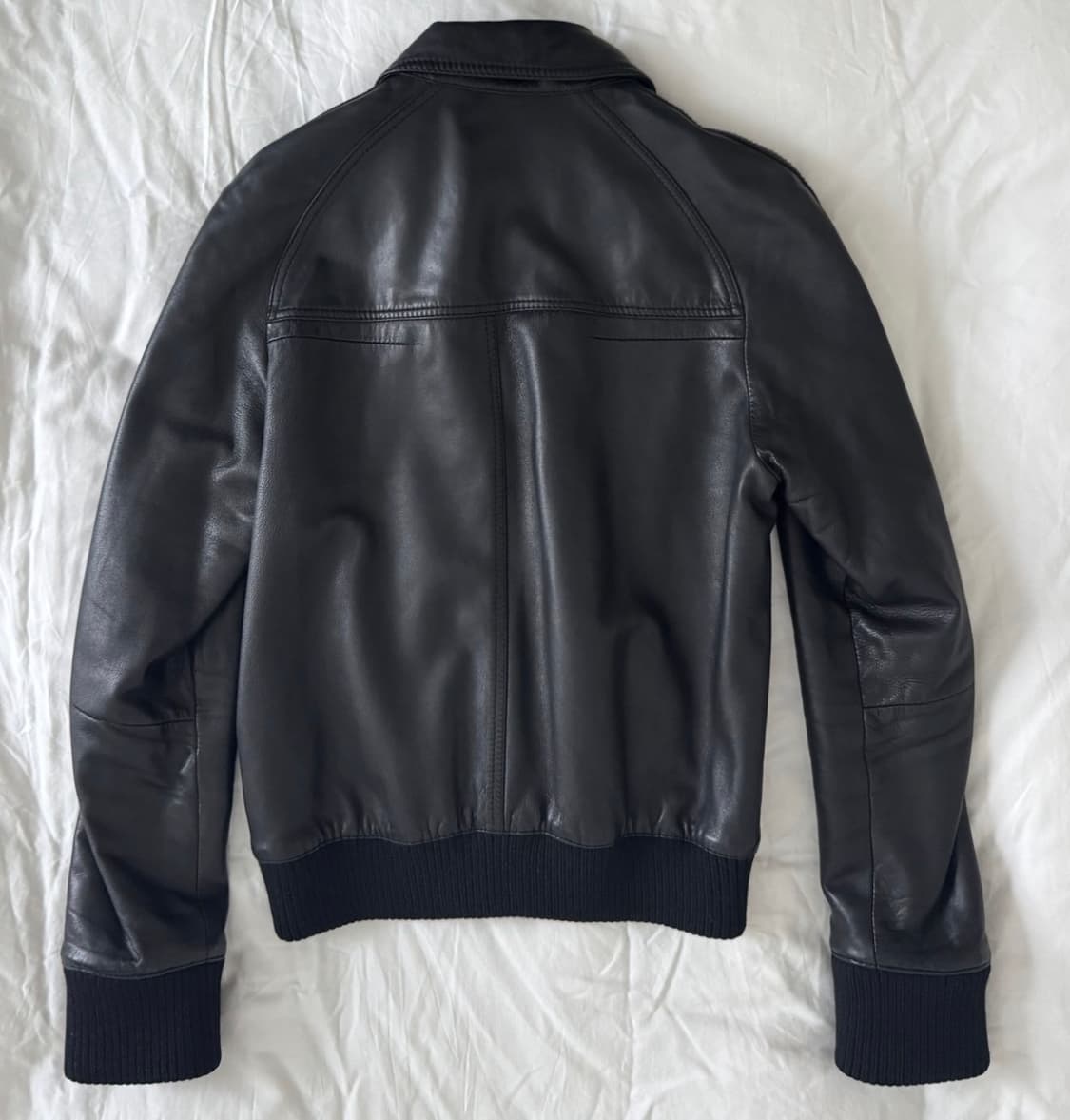 (구매) 디올옴므 4포켓 레더자켓 46사이즈 상품이미지3