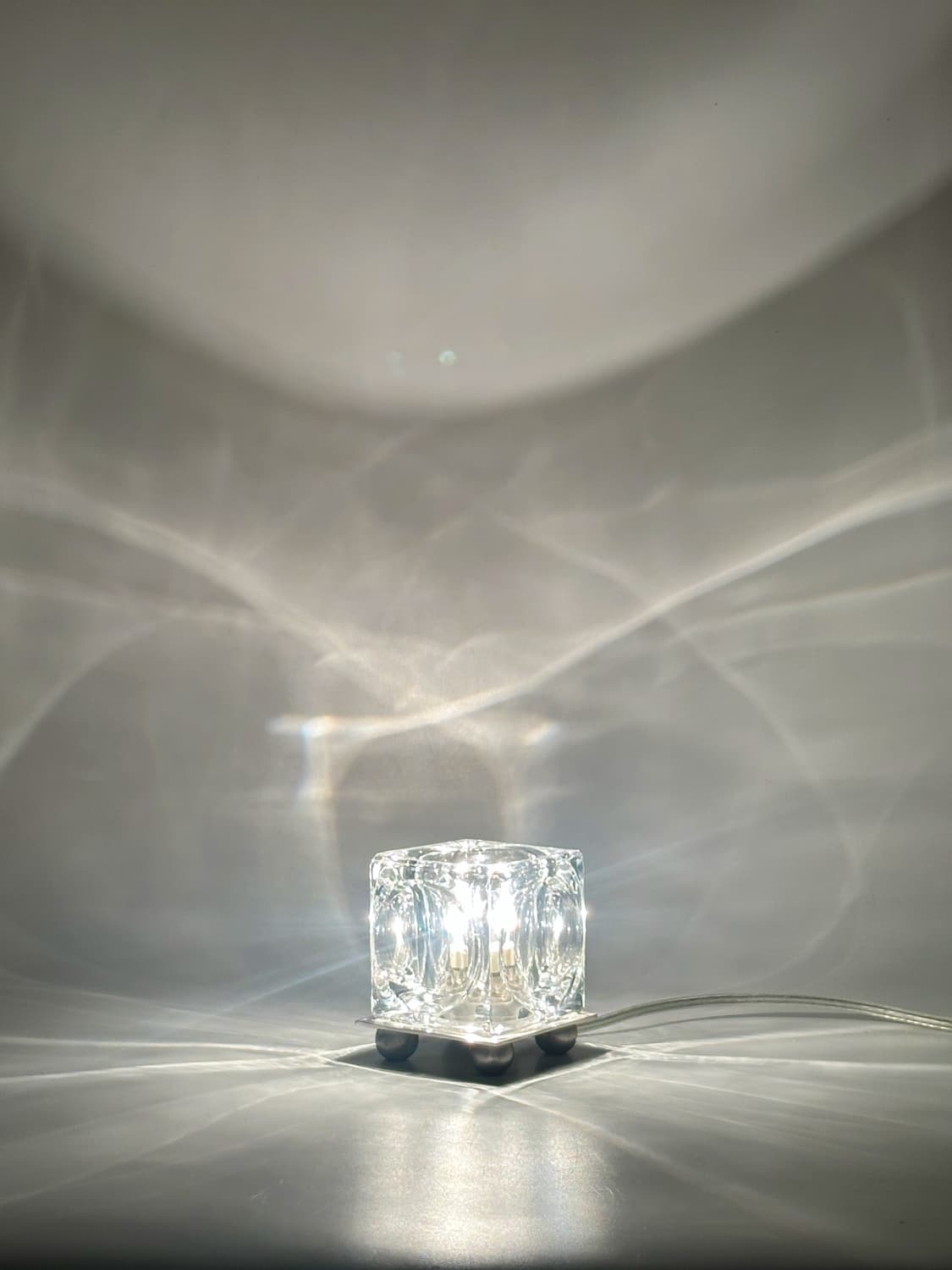 90’s 유럽 Vendeheg 아이스 큐브 빈티지 조명 테이블 앤틱 상품이미지7