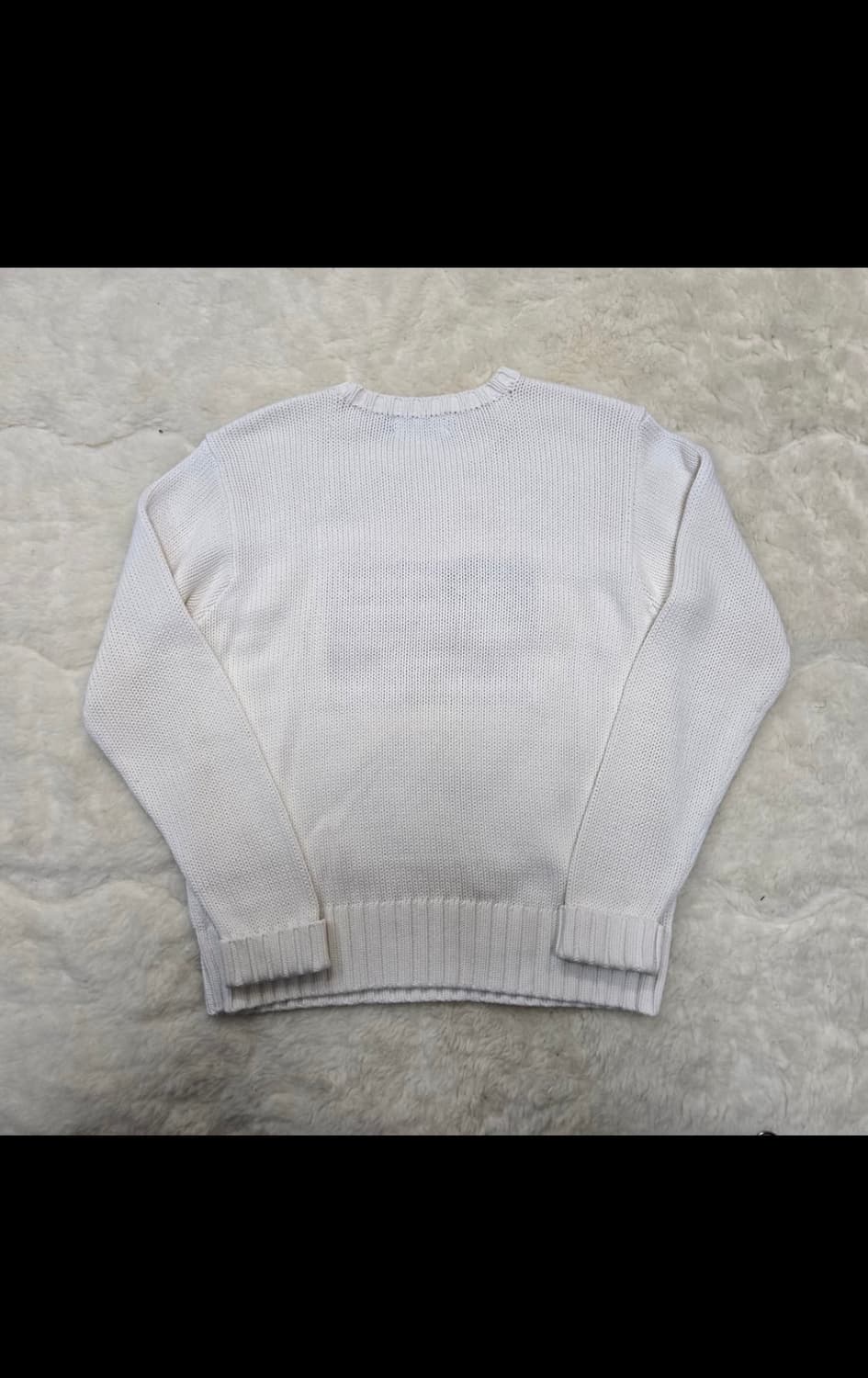 폴로랄프로렌 90s 성조기 니트 크림 S 상품이미지5