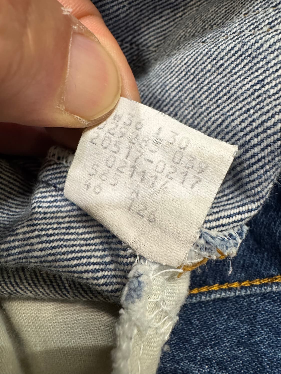 80s 리바이스 517 부츠컷 데님 상품이미지7