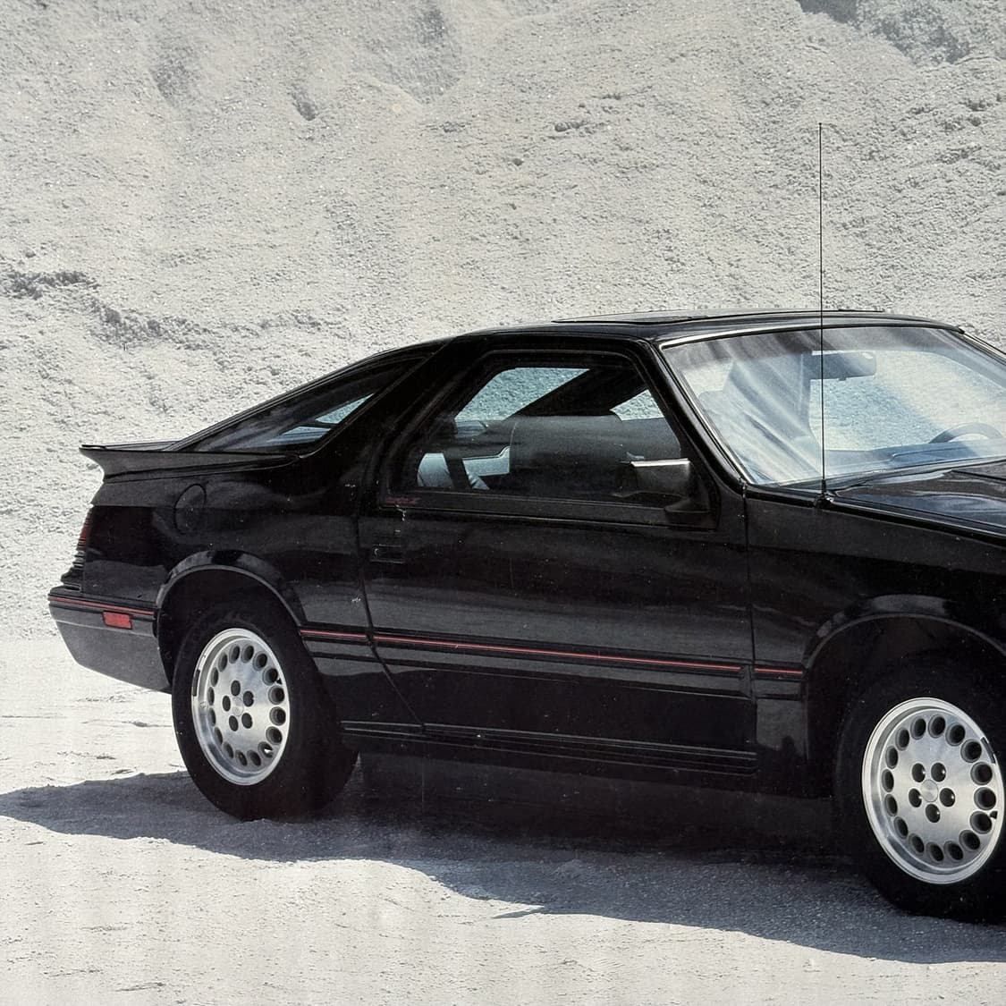 닷지 데이토나 빈티지 포스터 (액자포함) 상품이미지3