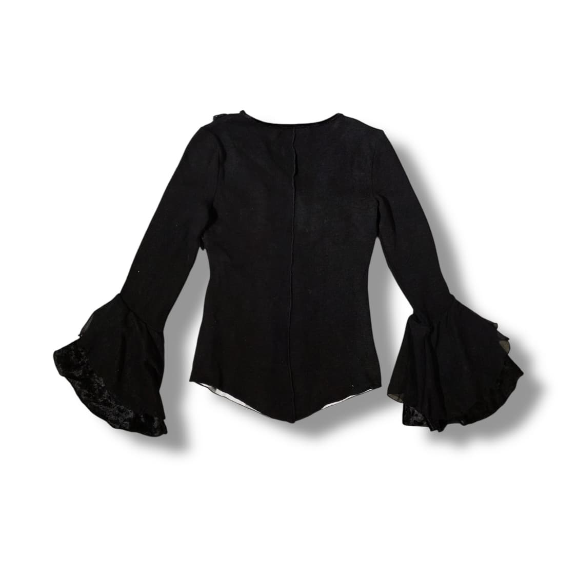 오즈온 고딕 레이스업 코르셋 벨슬리브 탑 상품이미지5