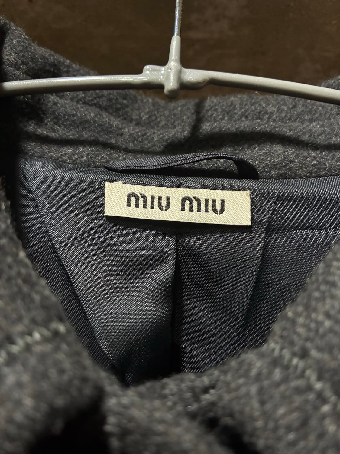 FW1997 Miu Miu 미우미우 울 코트 상품이미지3