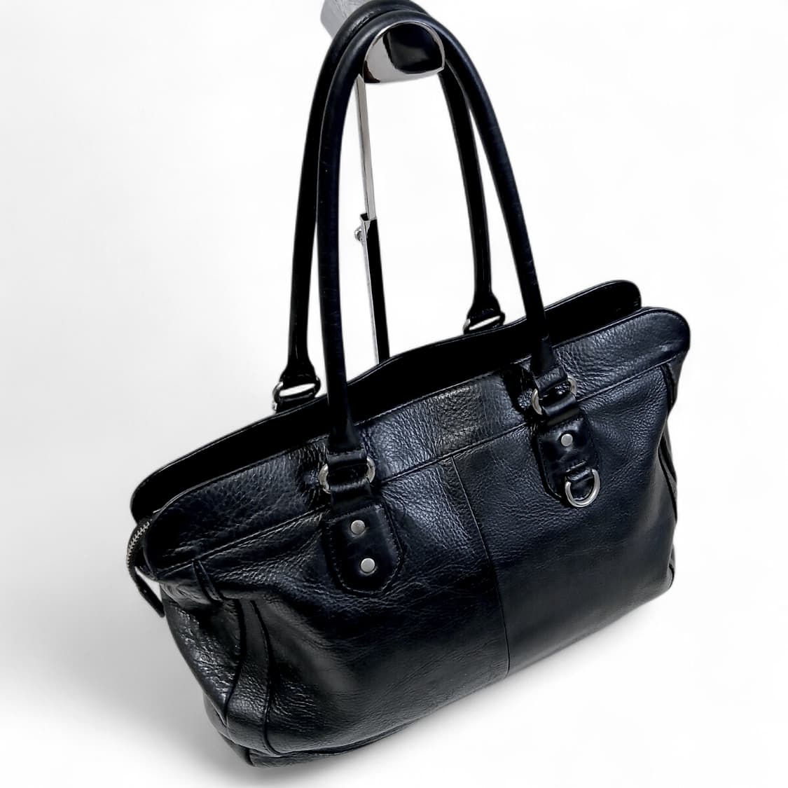 요지야마모토 90s 아카이브 en cuir 염소가죽 토트백 상품이미지5