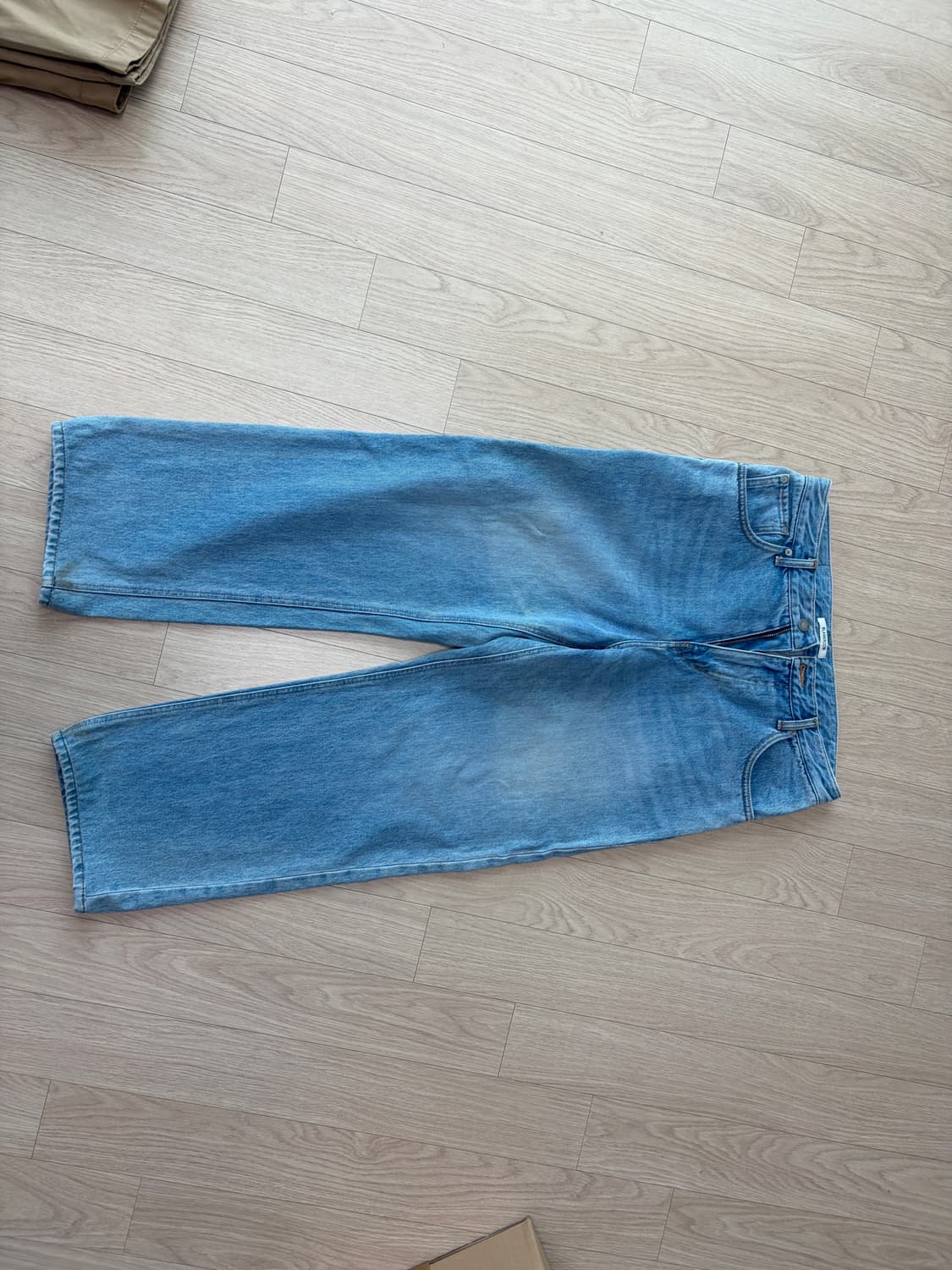 블랭크룸 워시드 데님 상품이미지1