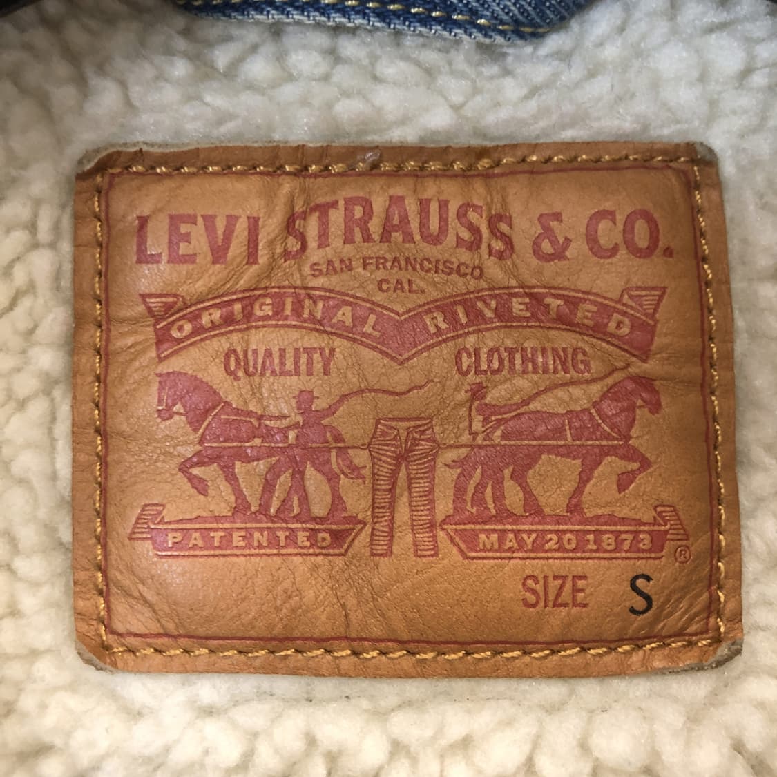 리바이스 오리지널 쉐르파자켓 90  상품이미지6